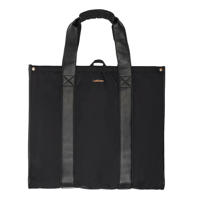 LeMieux Luxe Show Jacket Duffle Bag - Black-5