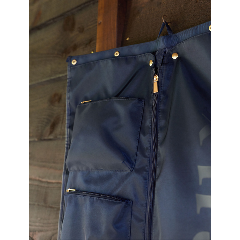 LeMieux Luxe Show Jacket Duffle Bag - Navy-7