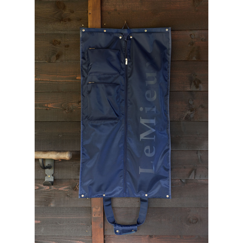 LeMieux Luxe Show Jacket Duffle Bag - Navy-4