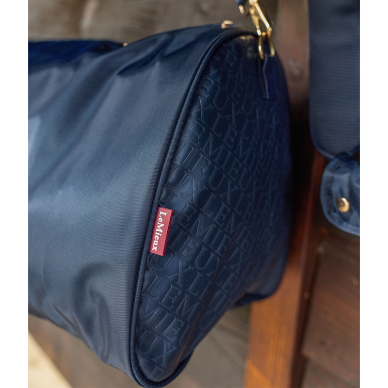 LeMieux Luxe Show Jacket Duffle Bag - Navy-6