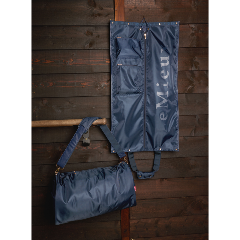 LeMieux Luxe Show Jacket Duffle Bag - Navy-5
