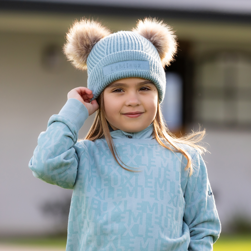 LeMieux Mini Clara Beanie - Glacier-5