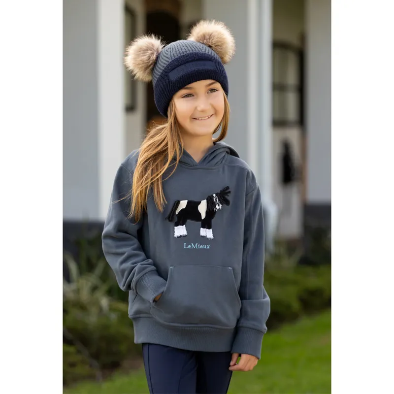 LeMieux Mini Clara Beanie - Petrol-1