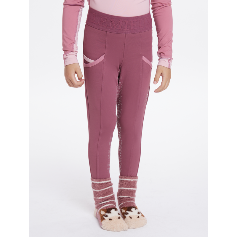 LeMieux Mini Pull Ons - Rosewood-1