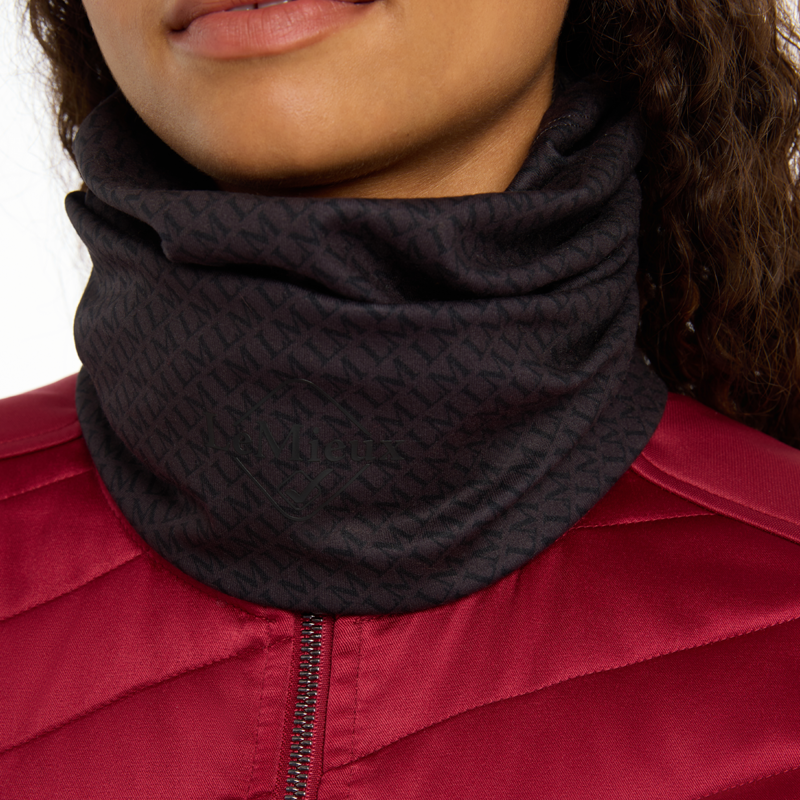 LeMieux Printed Stretch Snood - Cinder-3