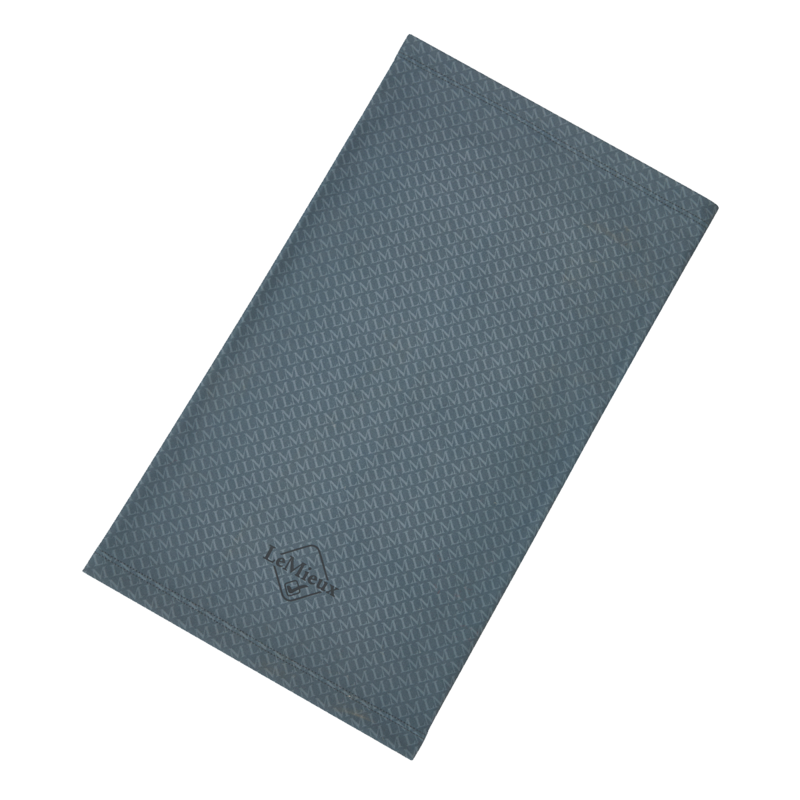 LeMieux Printed Stretch Snood - Petrol-1