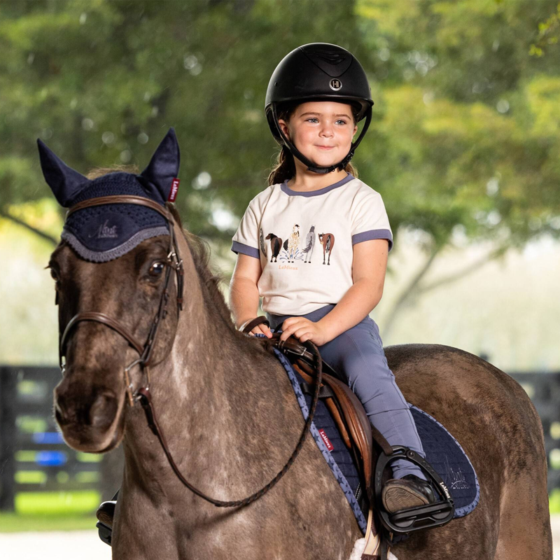 LeMieux Puddle Pals T-Shirt - Ecru-4