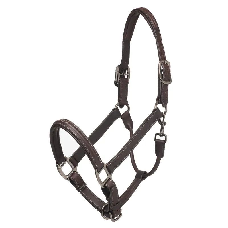 LeMieux Stitched Hunter Headcollar - Havana