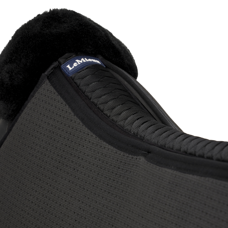 LeMieux Streamline Half Pad - Black/Black-1