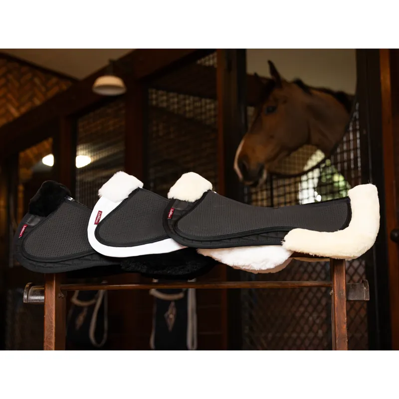 LeMieux Streamline Half Pad - Black/Black-2