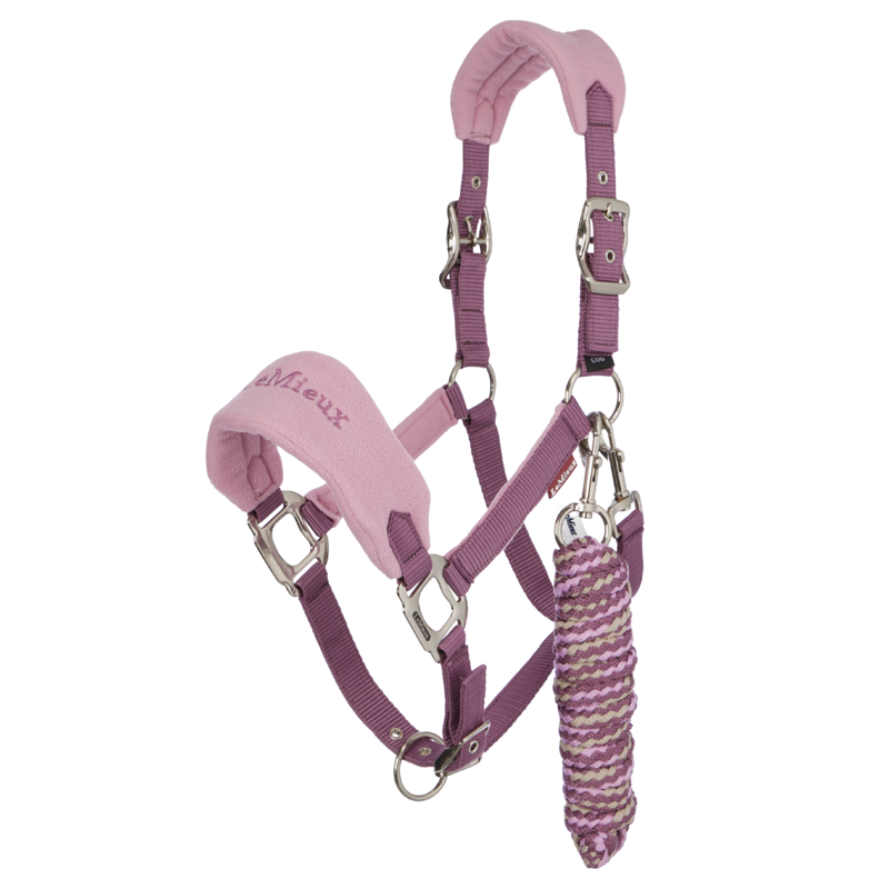 LeMieux Vogue Headcollar and Leadrope - Mallow