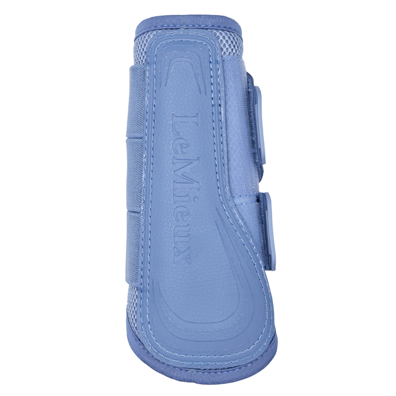 LeMieux Arika Mesh Brushing Boots - Powder Blue-2