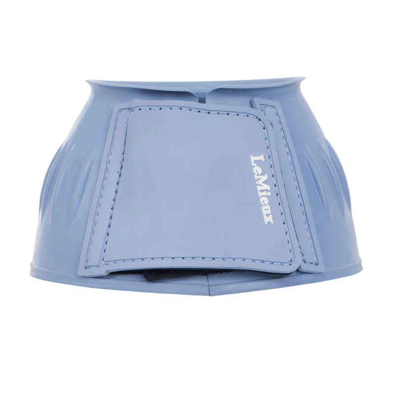 LeMieux Rubber Bell Boots - Powder Blue-1
