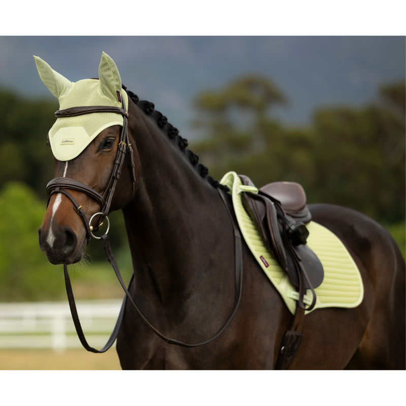 LeMieux Air-Tek Mesh Fly Hood - Macaron-1
