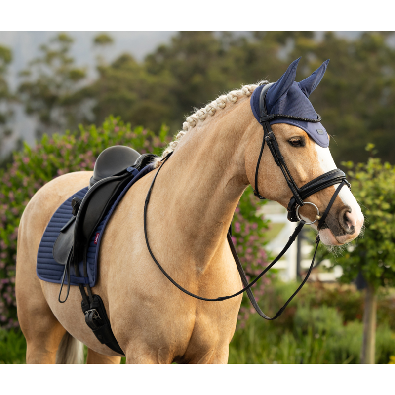 LeMieux Air-Tek Mesh Fly Hood - Shadow-2
