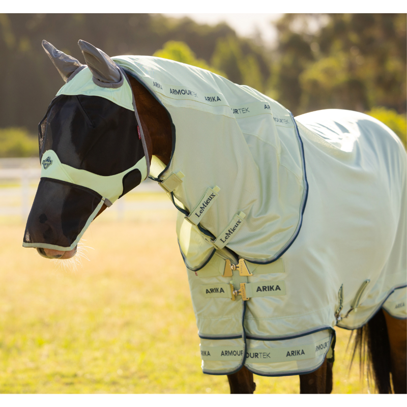 LeMieux Arika Armour-Tek Fly Rug - Macaron-3