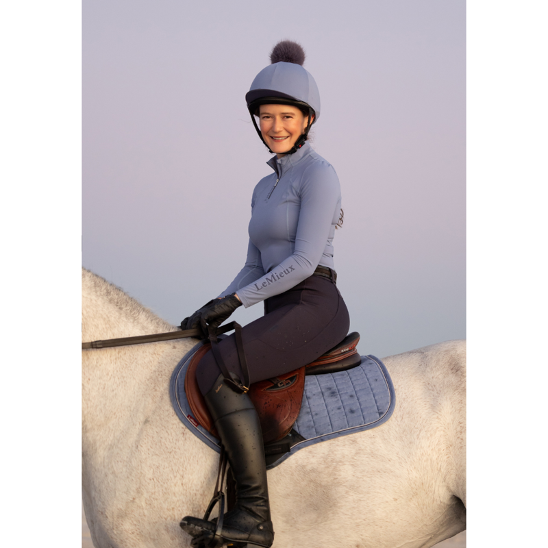 LeMieux Ladies Classique Base Layer - Powder Blue-8