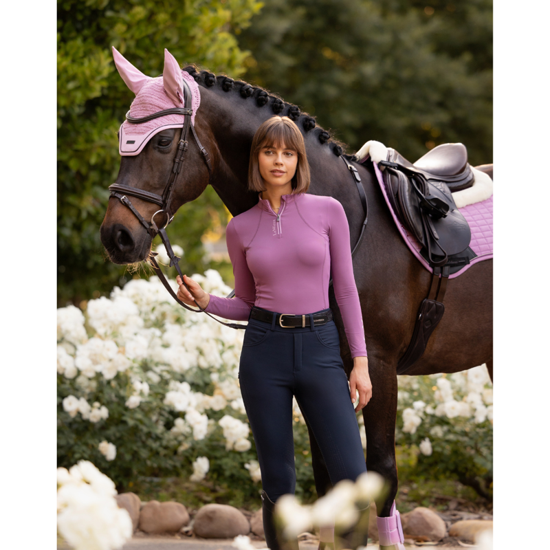 LeMieux Ladies Classique Base Layer - Mallow-6