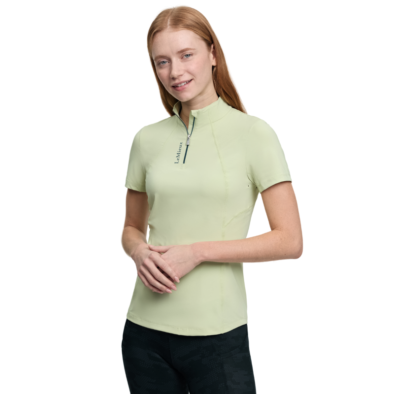 LeMieux Ladies Classique Short Sleeve Base Layer - Macaron-1