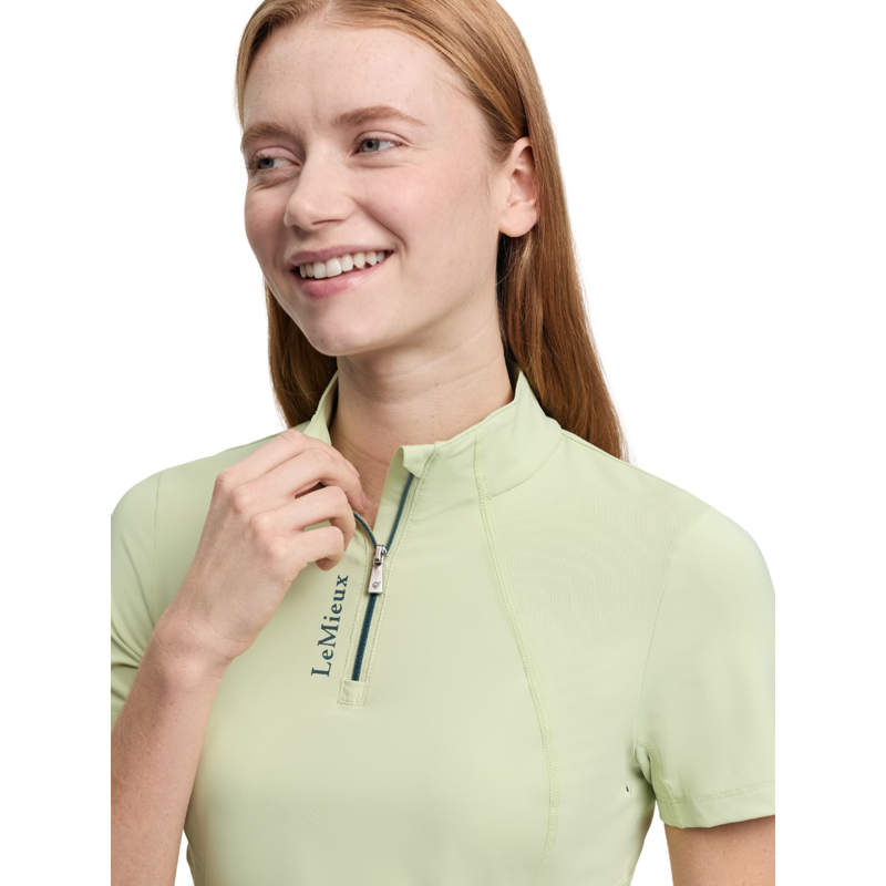 LeMieux Ladies Classique Short Sleeve Base Layer - Macaron-3