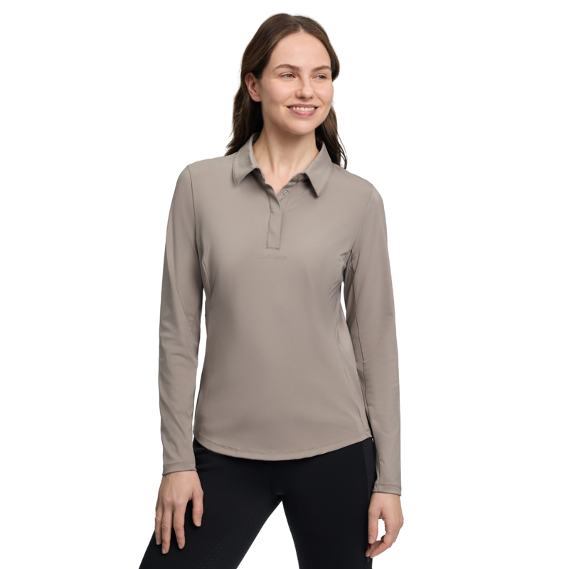 LeMieux Sarah Shirt Base Layer - Pecan-1
