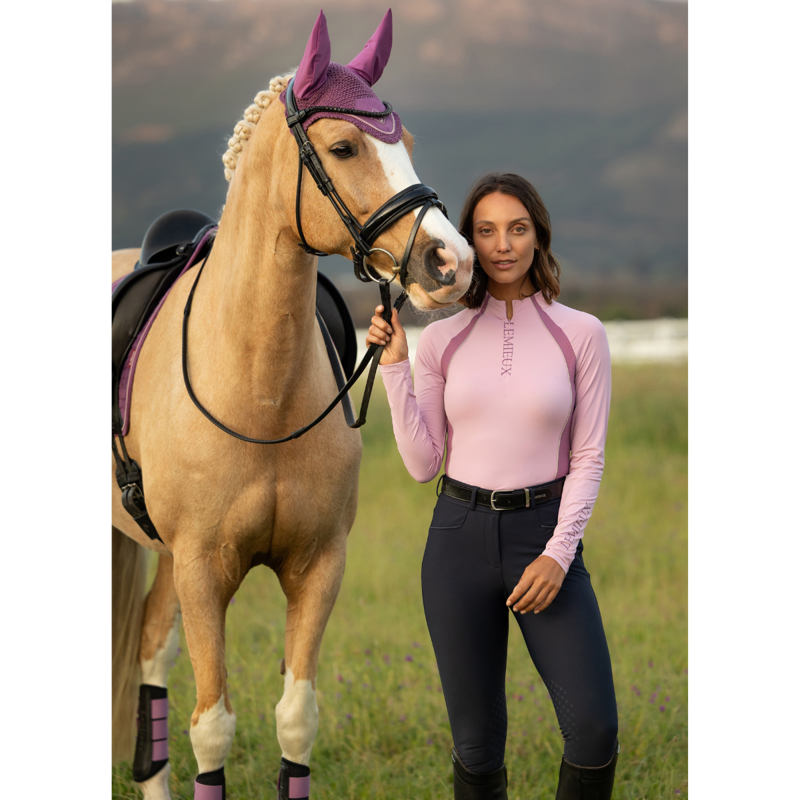 LeMieux Philippa Mesh Base Layer - Fondant-4