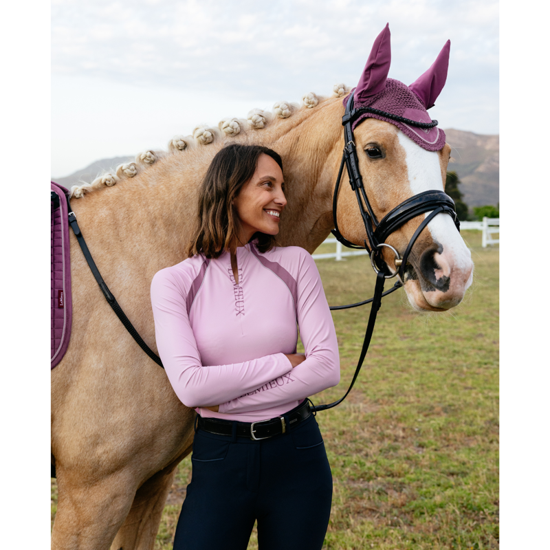 LeMieux Philippa Mesh Base Layer - Fondant-5