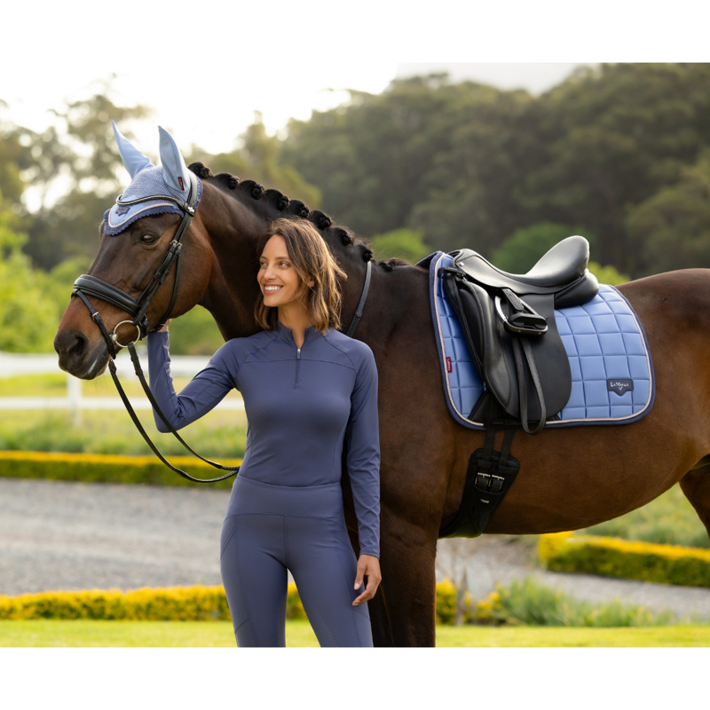 LeMieux Loire Classic Dressage Square - Powder Blue-2