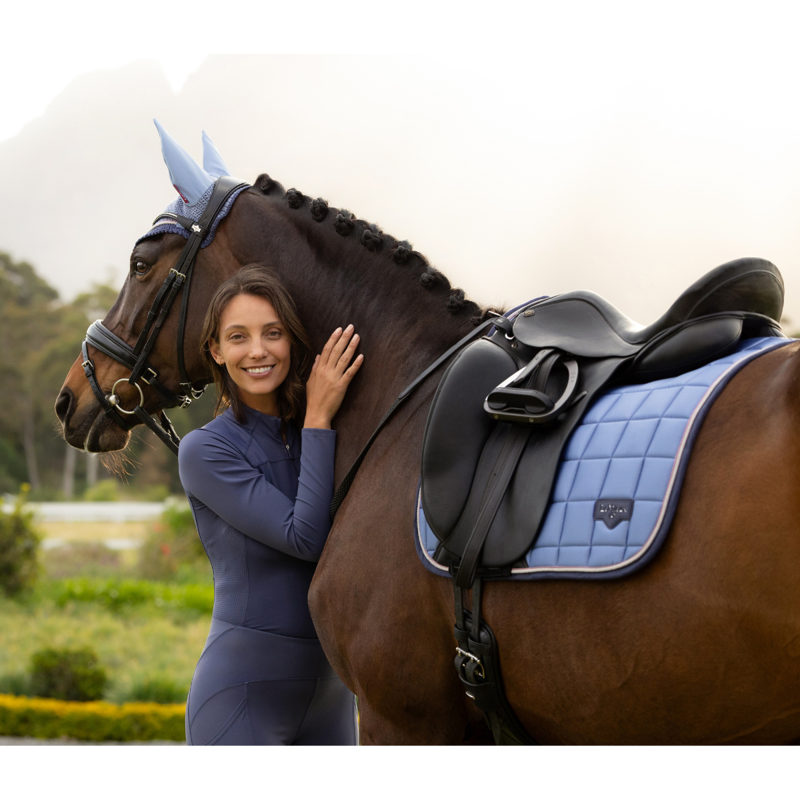LeMieux Loire Classic Dressage Square - Powder Blue-3