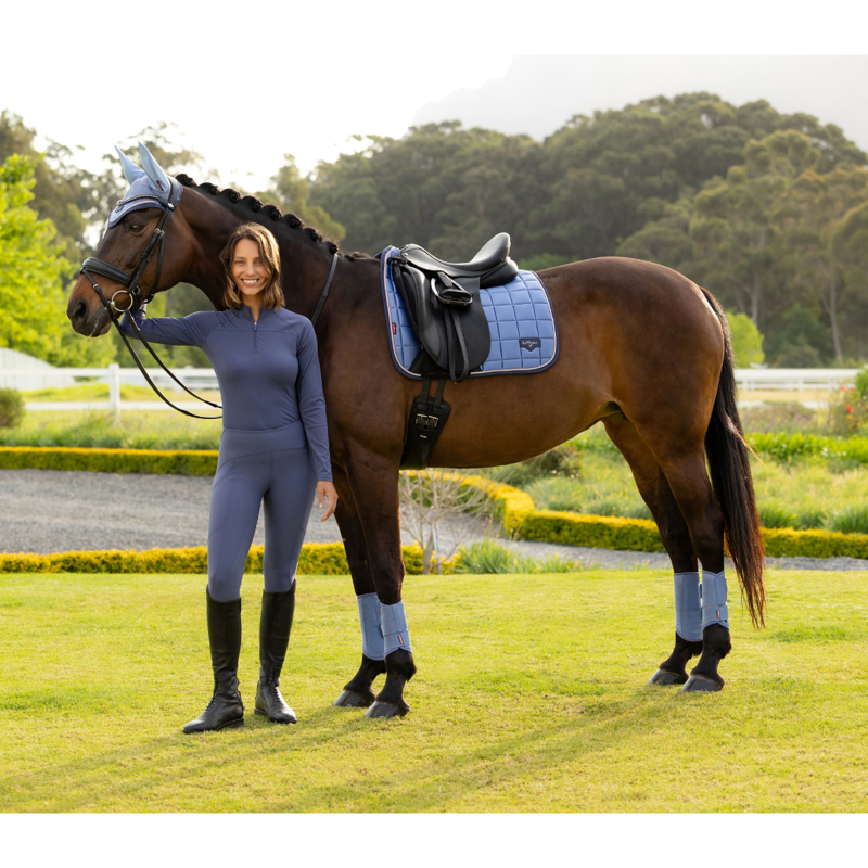 LeMieux Loire Classic Dressage Square - Powder Blue-4