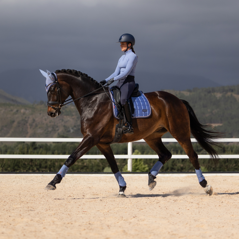 LeMieux Loire Classic Dressage Square - Powder Blue-5