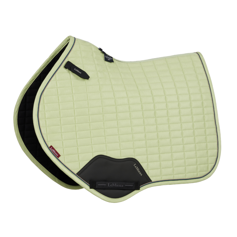 LeMieux Suede Close Contact Square - Macaron