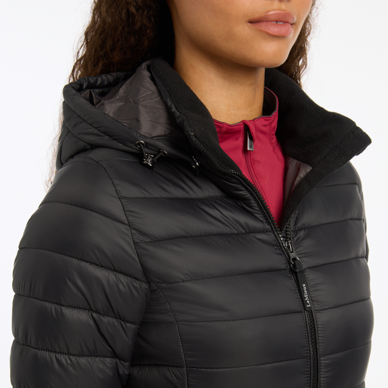 LeMieux Tilly Hooded Puffer Jacket - Black-5