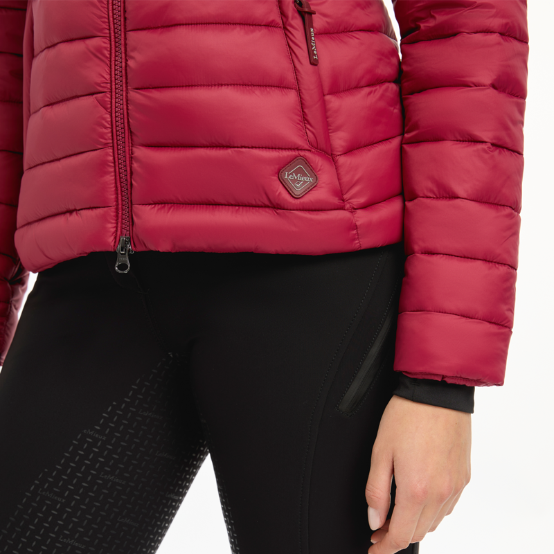 LeMieux Tilly Hooded Puffer Jacket - Ember-3
