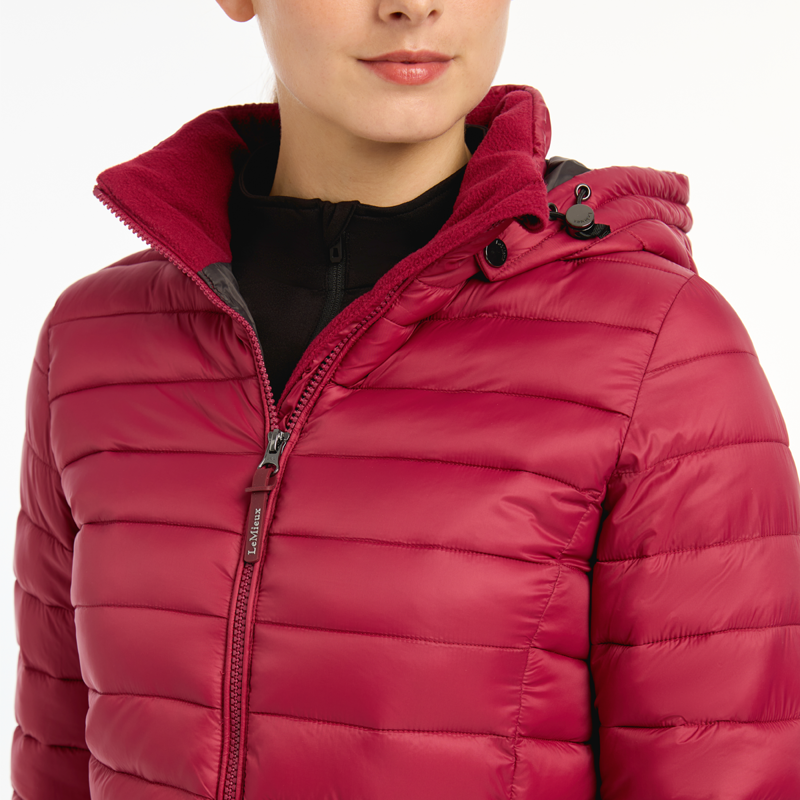 LeMieux Tilly Hooded Puffer Jacket - Ember-2