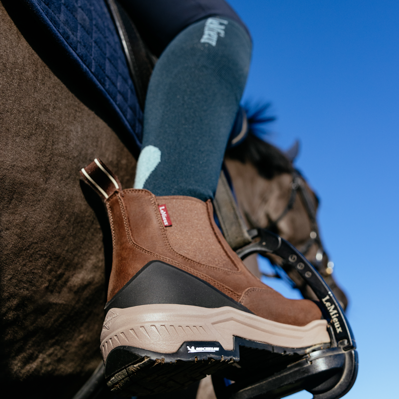 LeMieux Trex Waterproof Chelsea Boots - Brown-5