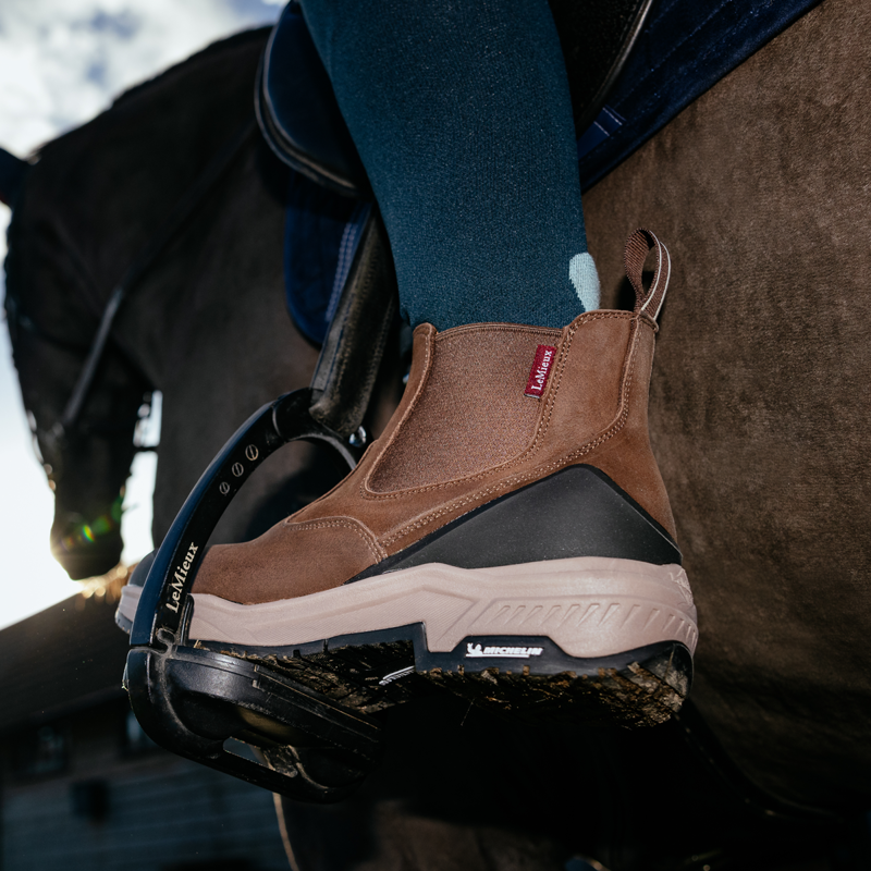 LeMieux Trex Waterproof Chelsea Boots - Brown-2