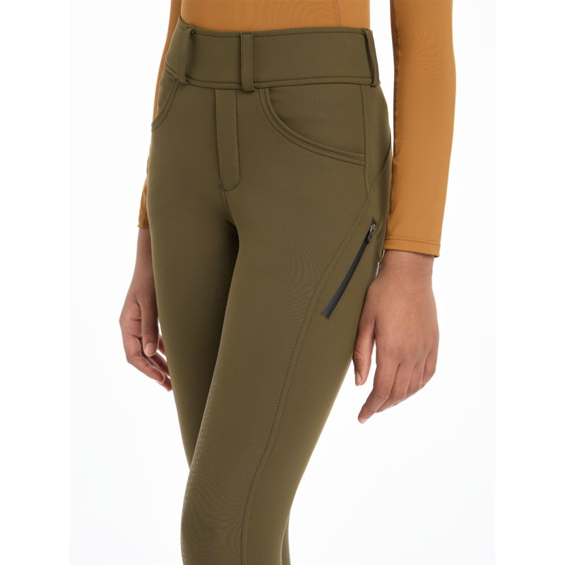 LeMieux Young Rider Ella Winter Breggings - Alpine-4