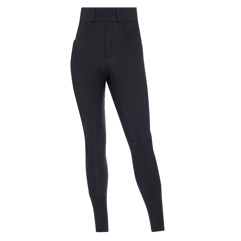 LeMieux Young Rider Ella Winter Breggings - Black-1