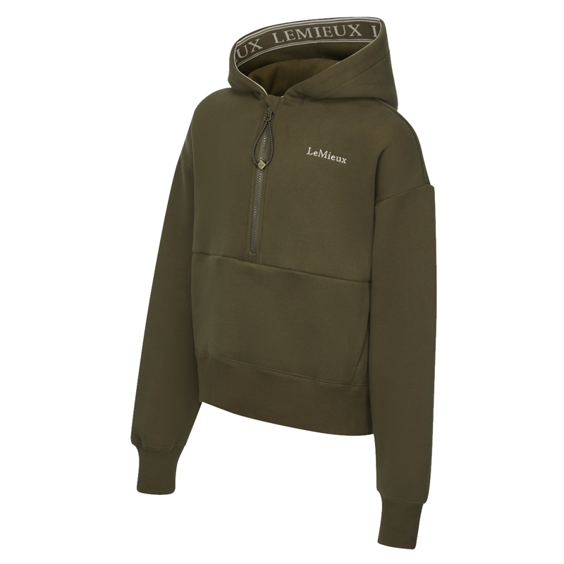 LeMieux Young Rider Hettie Half Zip Hoodie - Alpine-1