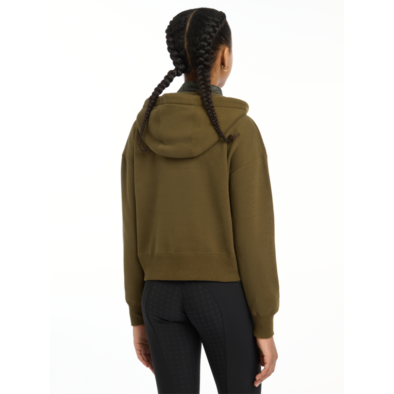 LeMieux Young Rider Hettie Half Zip Hoodie - Alpine-4