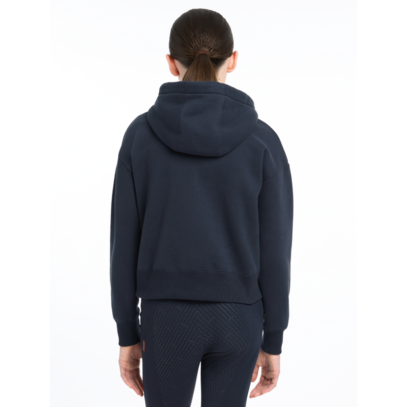 LeMieux Young Rider Hettie Half Zip Hoodie - Navy-5