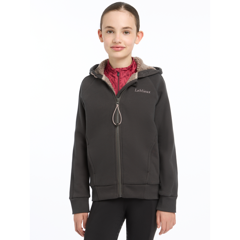 LeMieux Young Rider Hollie Lined Hoodie - Cinder-3