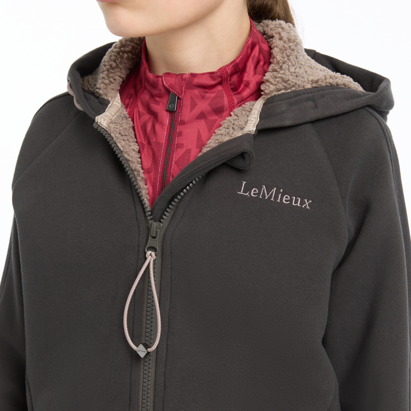 LeMieux Young Rider Hollie Lined Hoodie - Cinder-5