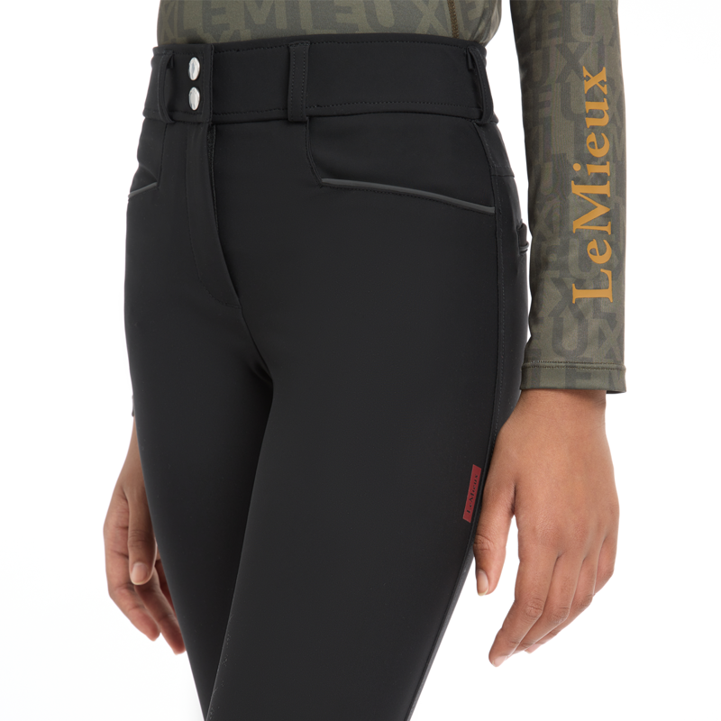 LeMieux Young Rider Izzy Full Seat Breeches - Black-5