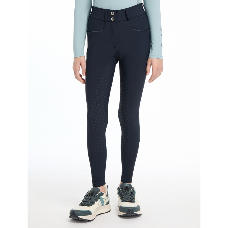 LeMieux Young Rider Izzy Full Seat Breeches - Navy-2