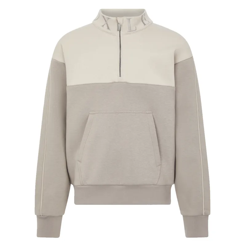 LeMieux Young Rider Kate Quarter Zip Sweat - Ash/Stone