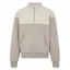 LeMieux Young Rider Kate Quarter Zip Sweat - Ash/Stone