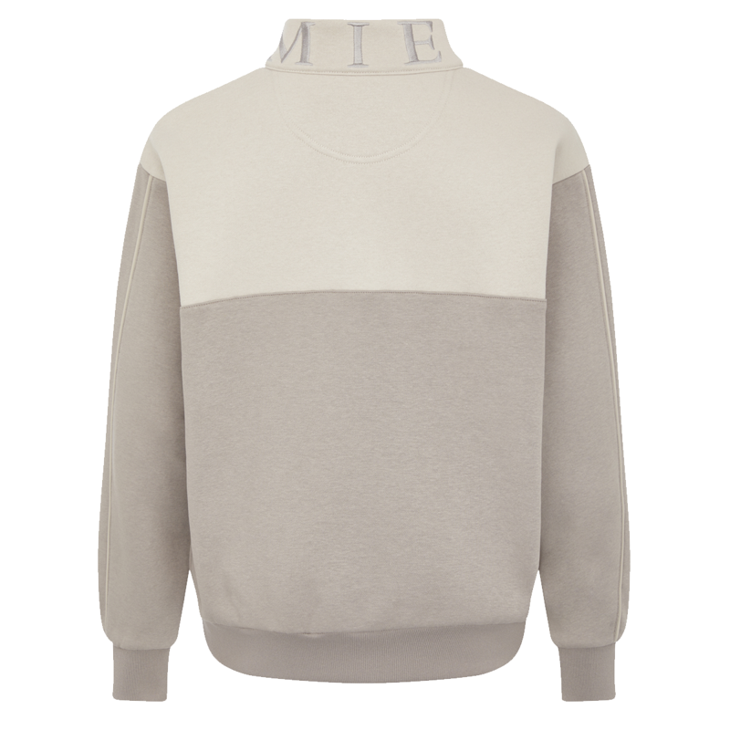 LeMieux Young Rider Kate Quarter Zip Sweat - Ash/Stone-2