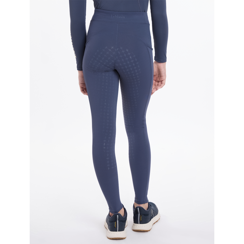 LeMieux Young Rider Orla Pull Ons - Dusk Blue-1